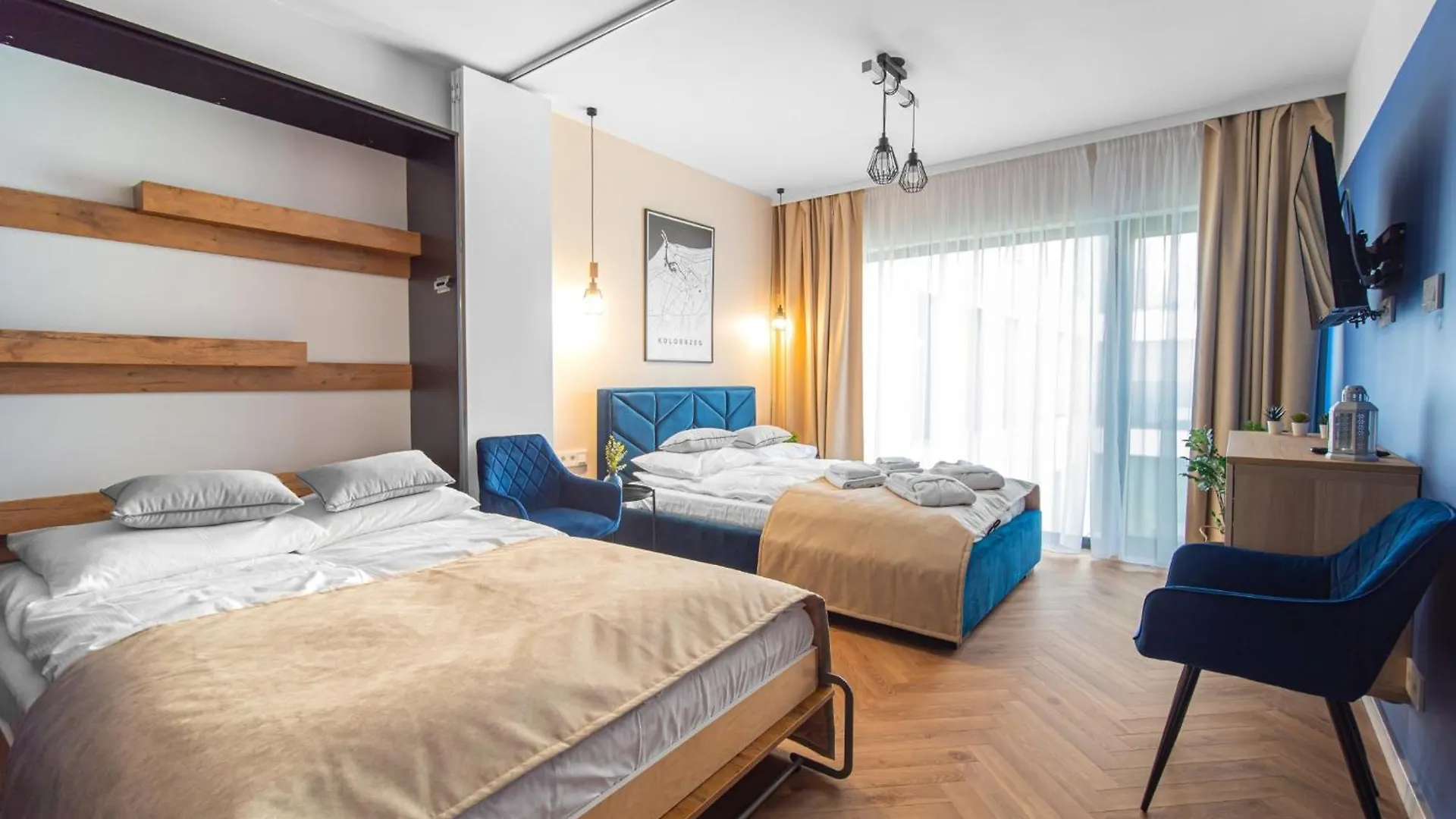 Apartament Blekitna Laguna Z Klimatyzacja - Solny Resort A144 Kolobrzeg 0*,
