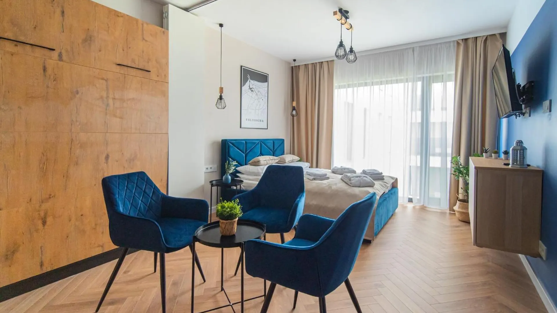Apartament Blekitna Laguna Z Klimatyzacja - Solny Resort A144 Kolobrzeg Apartment